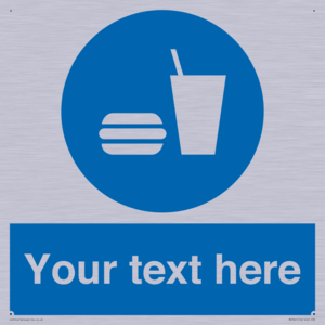 Custom mandatory eat and drink